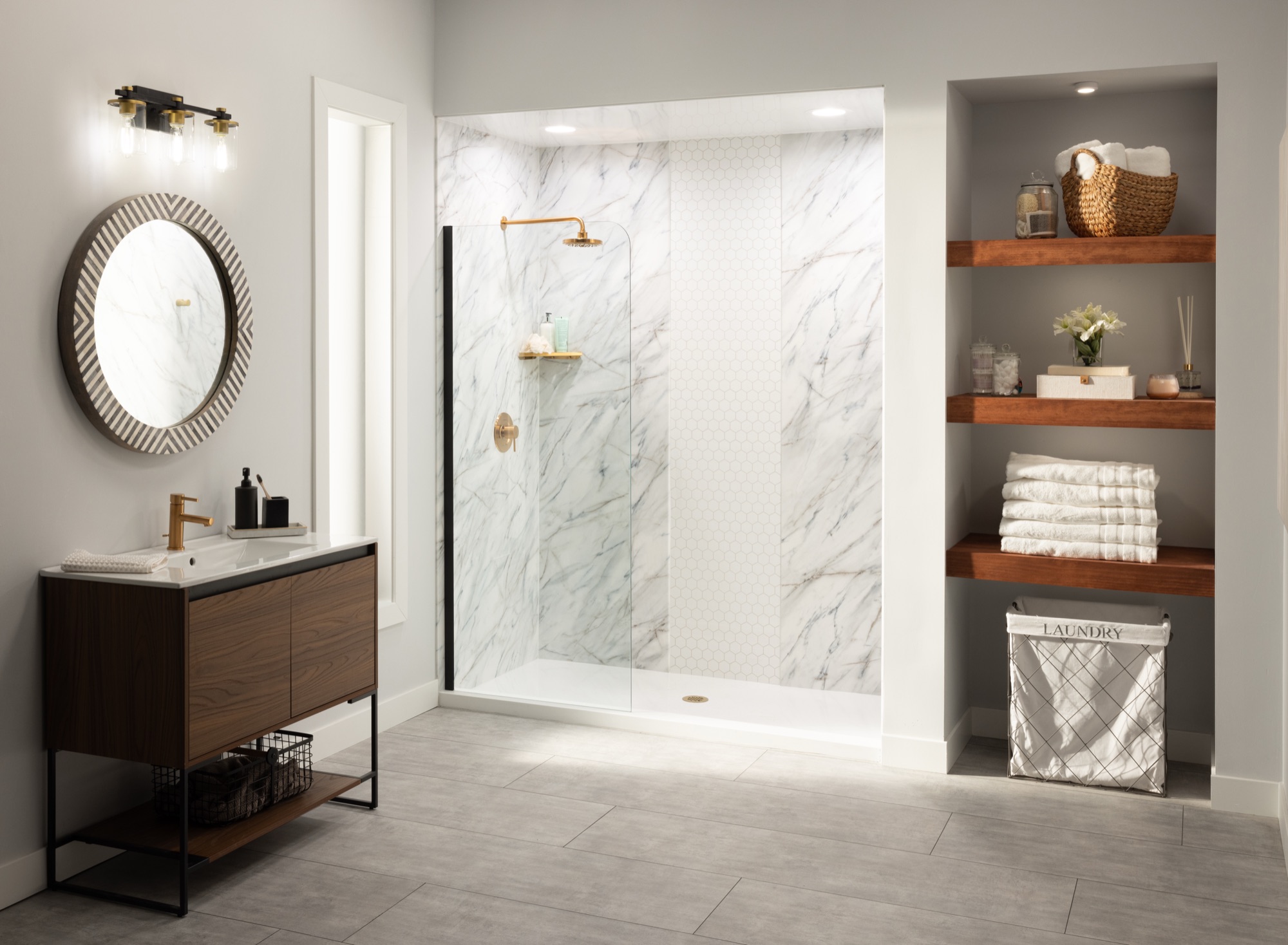 Walk-in shower — Western Slope